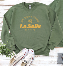 Load image into Gallery viewer, La Salle Gold Collection Crewneck - SMALL (ONE LEFT)