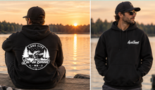 Load image into Gallery viewer, Lac du Bonnet Hooked on Lake Life Hoodie