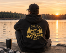 Load image into Gallery viewer, Lee River Hooked on Lake Life Hoodie