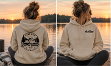 Load image into Gallery viewer, Lac du Bonnet Hooked on Lake Life Hoodie
