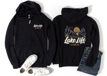 Load image into Gallery viewer, Lee River Bearly a Care Zip-Up Hoodie
