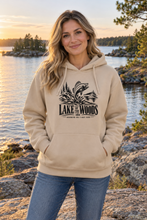Load image into Gallery viewer, Lake of the Woods – Hooked on Lake Life / Hoodie

